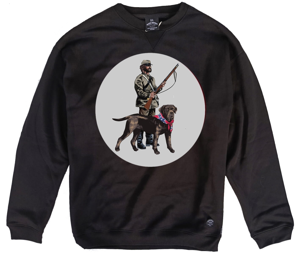 " American Civil War   " bluza męska  regularny i duży rozmiar   