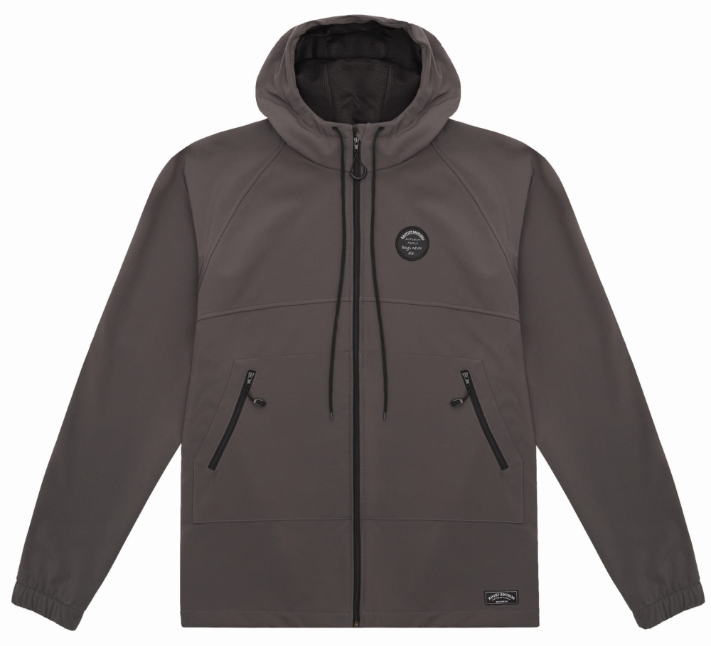"Brooklyn" Softshell Jacket Gray męska kurtka regularny i duży rozmiar 